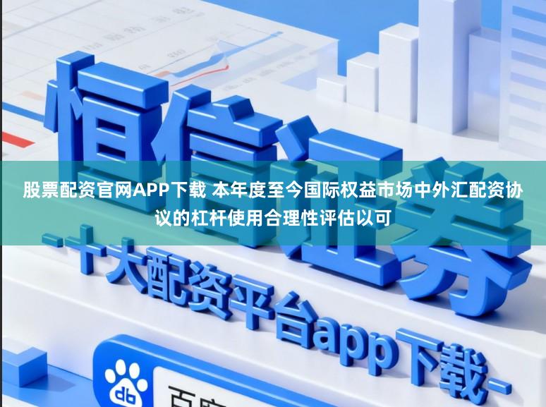 股票配资官网APP下载 本年度至今国际权益市场中外汇配资协议的杠杆使用合理性评估以可