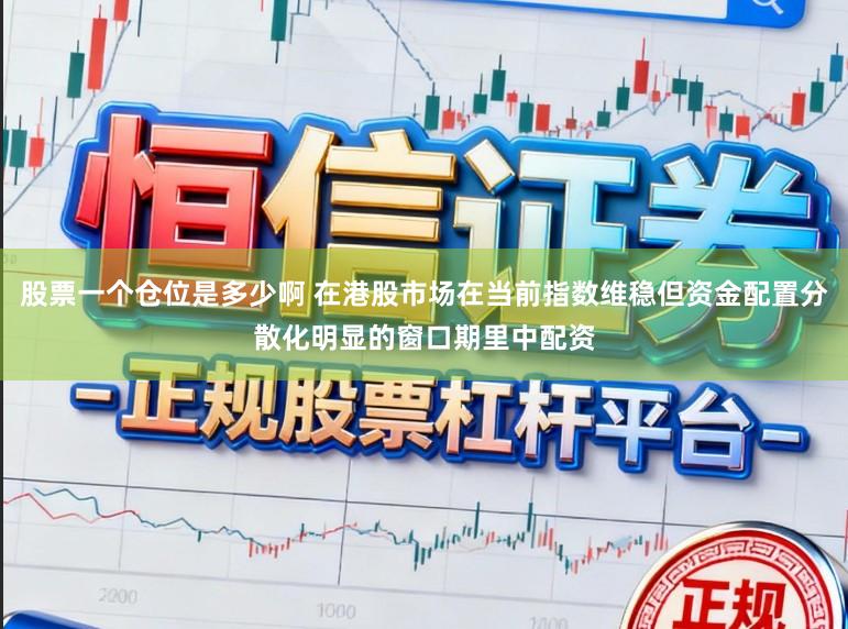 股票一个仓位是多少啊 在港股市场在当前指数维稳但资金配置分散化明显的窗口期里中配资