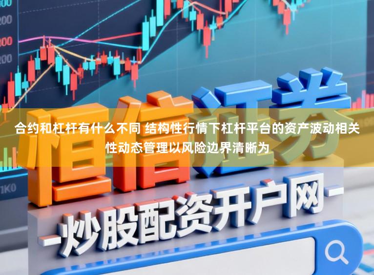 合约和杠杆有什么不同 结构性行情下杠杆平台的资产波动相关性动态管理以风险边界清晰为