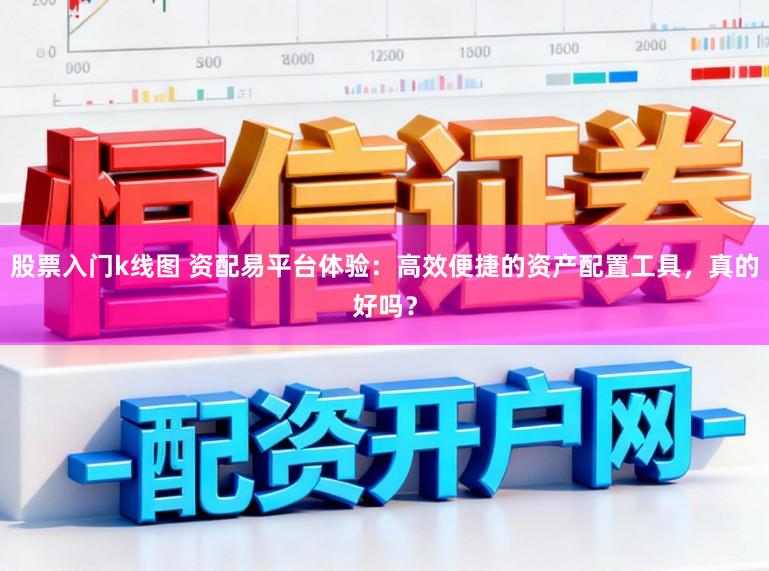 股票入门k线图 资配易平台体验：高效便捷的资产配置工具，真的好吗？
